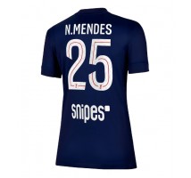 Paris Saint-Germain Nuno Mendes #25 Koszulka Podstawowa damskie 2025-26 Krótki Rękaw